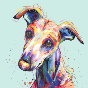 Picture of Heartfelt Hound - Canvas