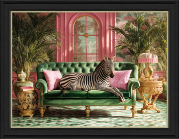 Picture of Tropical Lounging Zebra HF - MP142